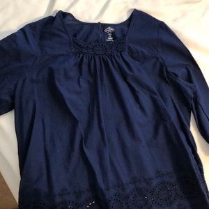 St. John's Bay Navy Blouse